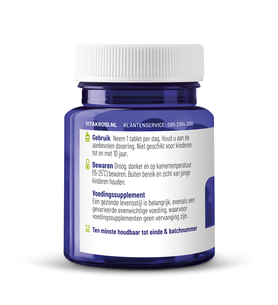 Vitakruid Vitamine D3 25 mcg / 1000 IE (120 tabletten)