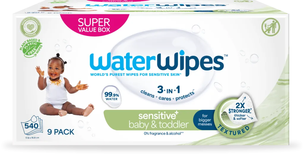 WaterWipes Snoetendoekjes 9-pak (540 stuks)