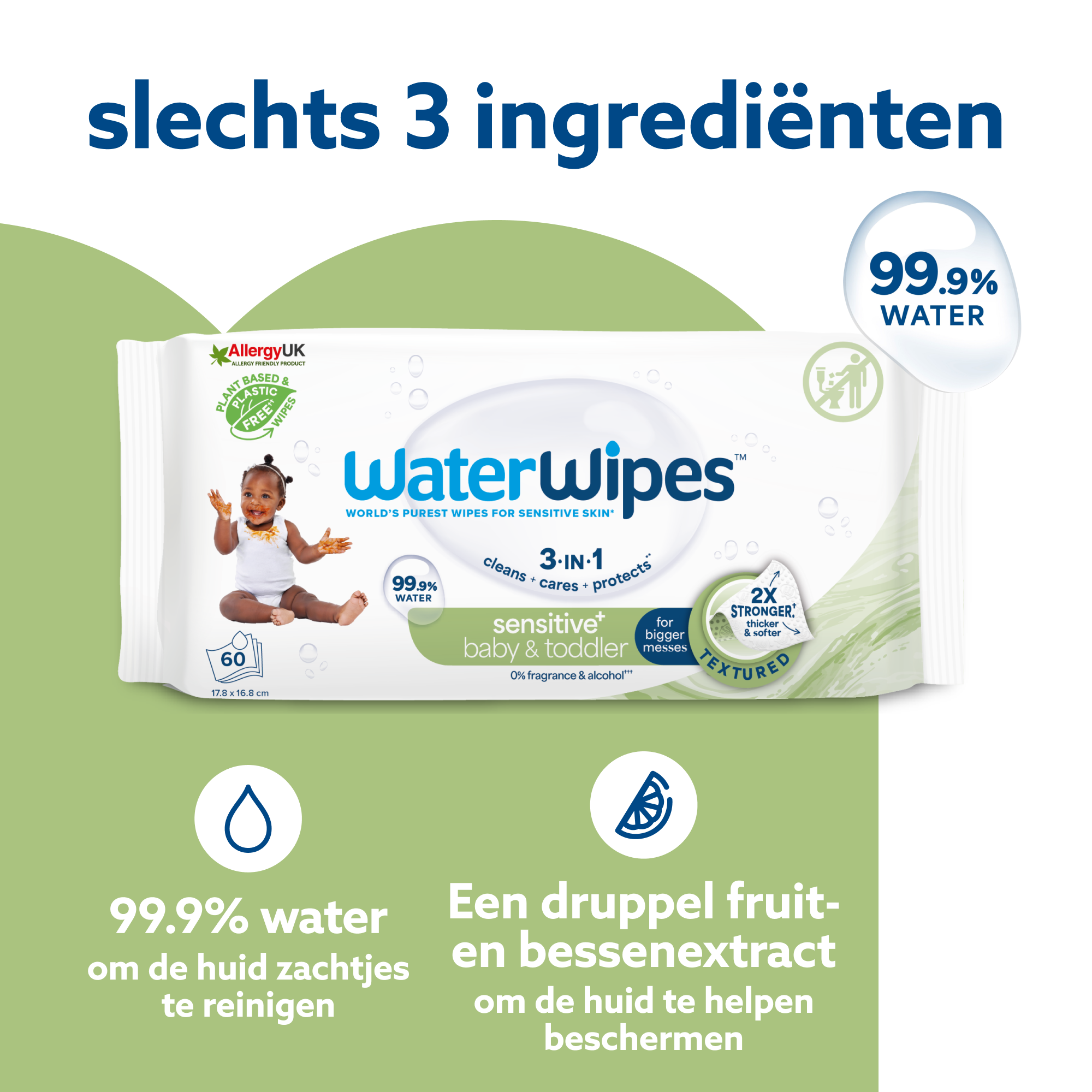 WaterWipes Snoetendoekjes 9-pak (540 stuks) - image 3
