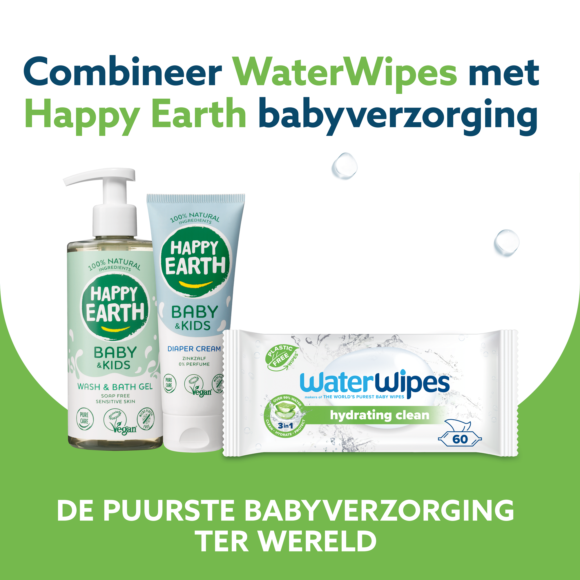 Waterwipes Hydrating Clean Doekjes (48 stuks) - image 9