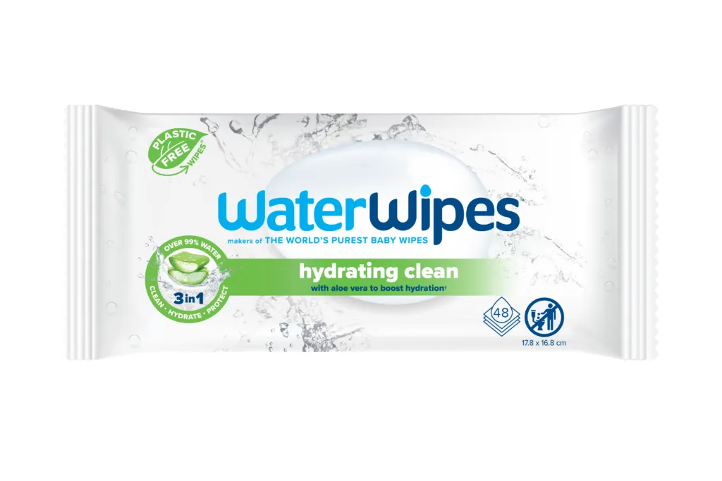 Waterwipes Hydrating Clean Doekjes (48 stuks)
