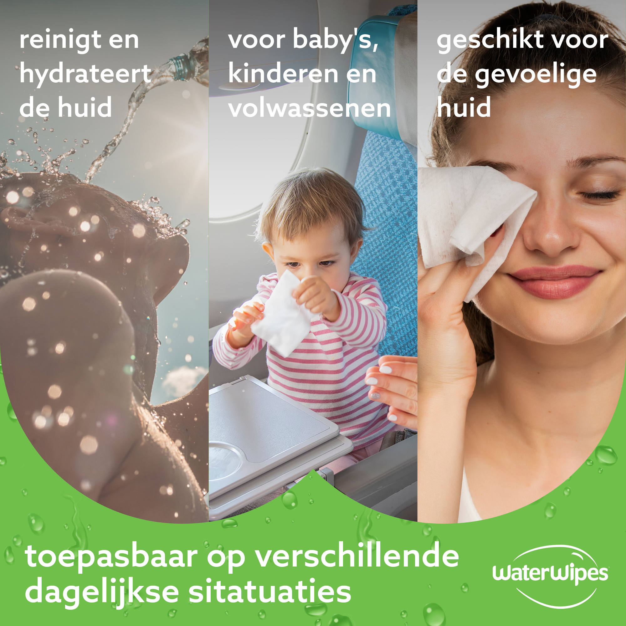 Waterwipes Hydrating Clean Doekjes (48 stuks) - image 8