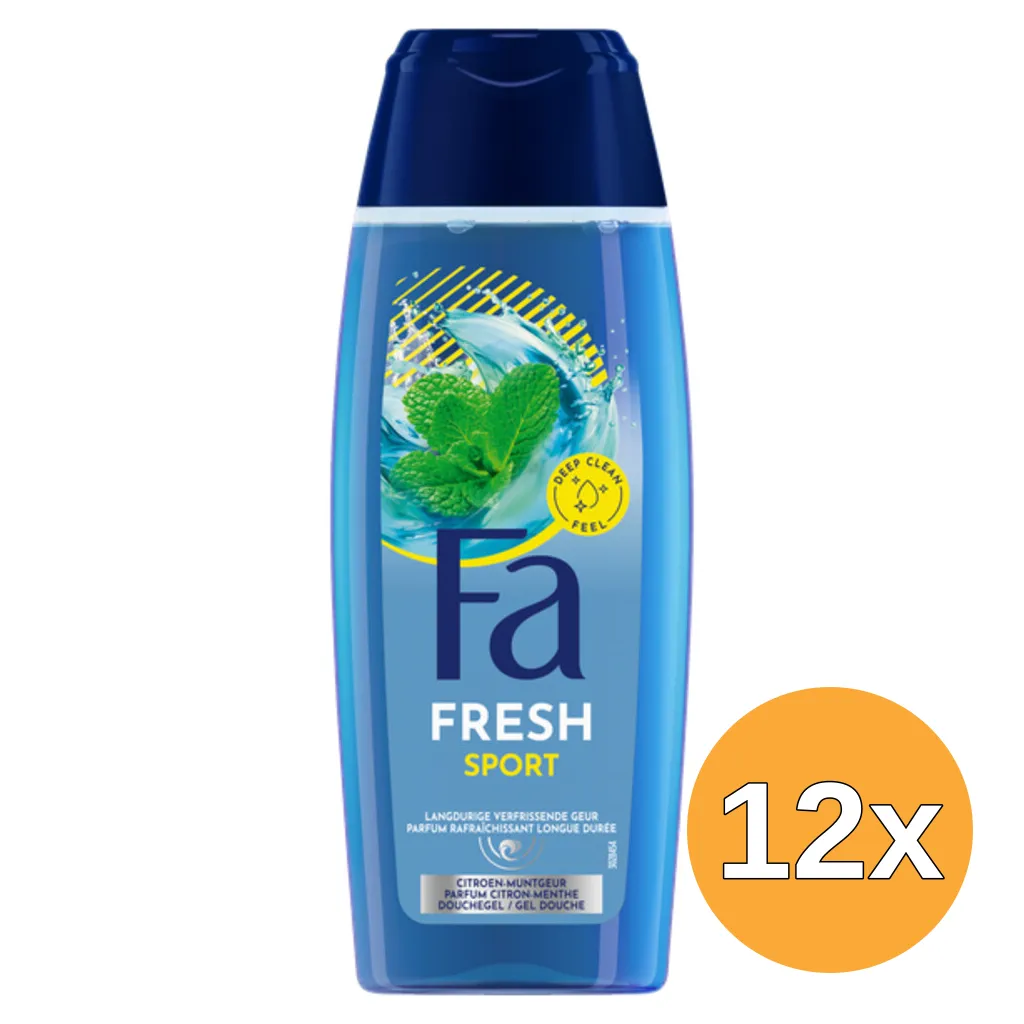 12x Fa Douche Fresh Sport (250 ml)