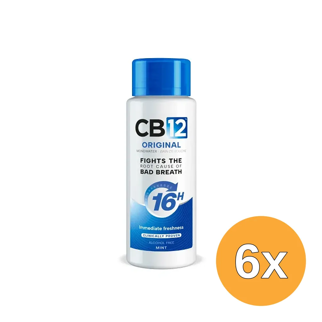 6x Cb12 Mondwater original (250 ml)
