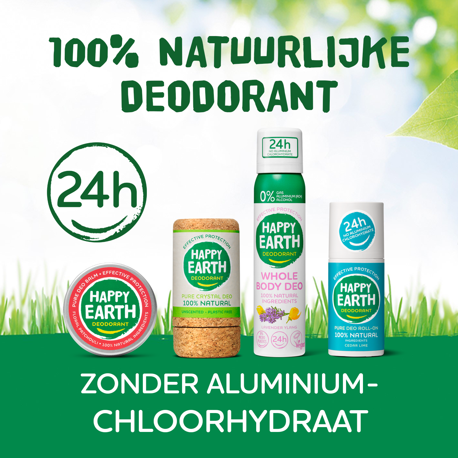 Happy Earth 100% Natural Whole Body Deo Spray Cedar & Lime (100 ml) - image 5
