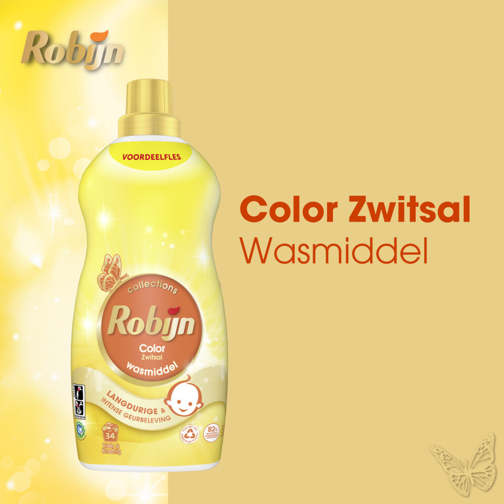 Robijn Wasmiddel Zwitsal Kleur (1190 ml) - image 2