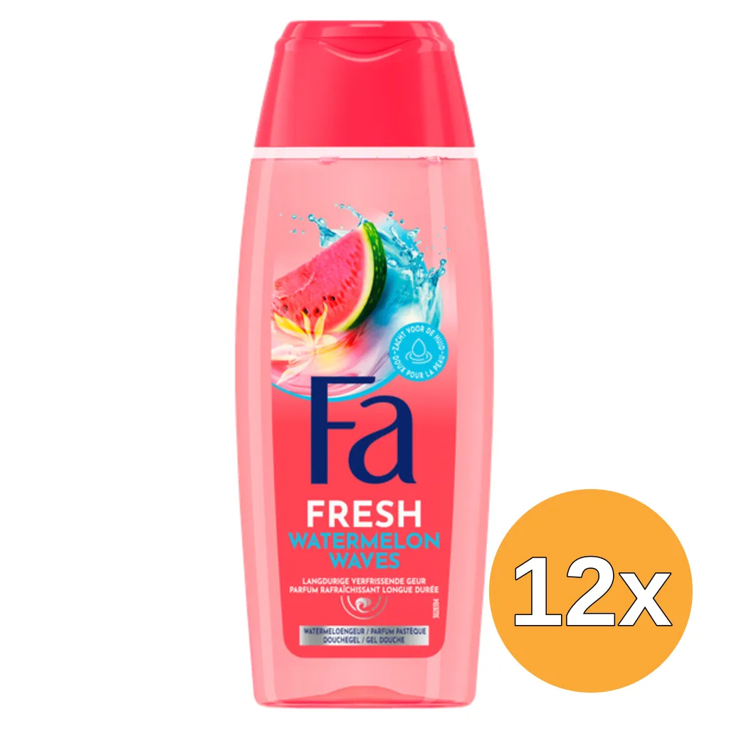 12x Fa Showergel Watermelon Waves (250 ml)