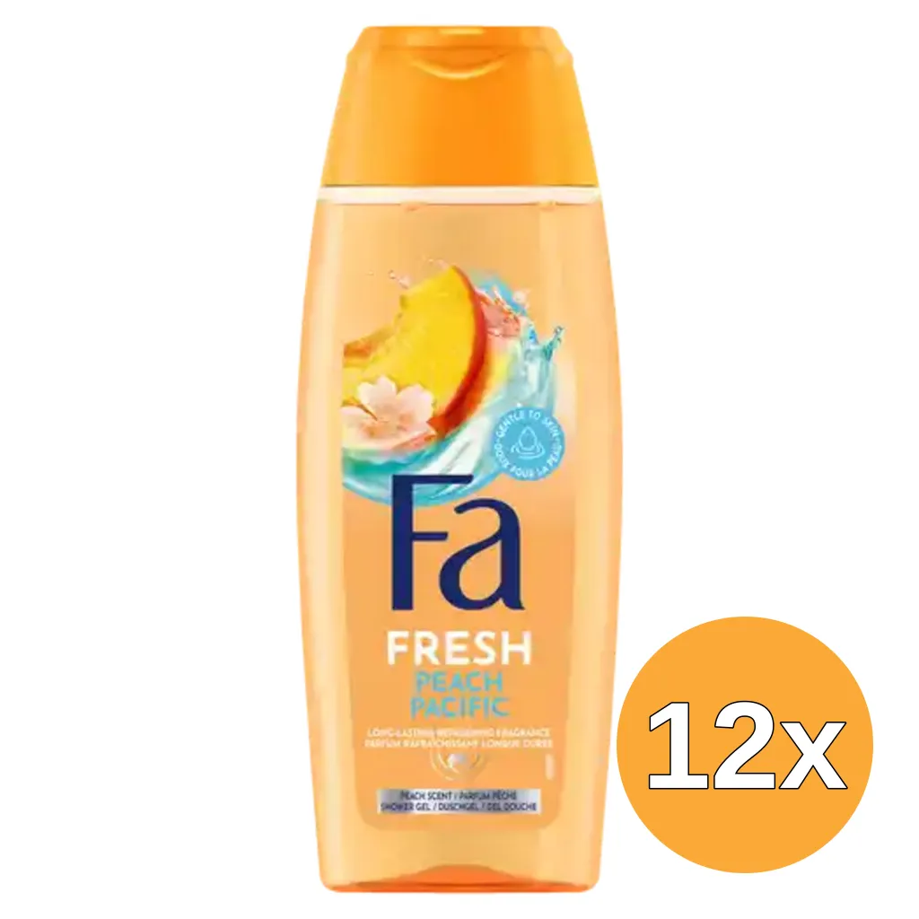 12x Fa Douche gel Bali kiss (250 ml)