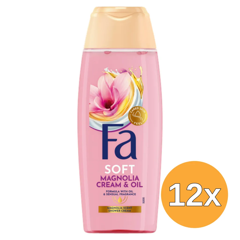 12x Fa Showergel Magnolia Cream & Oil (250 ml)