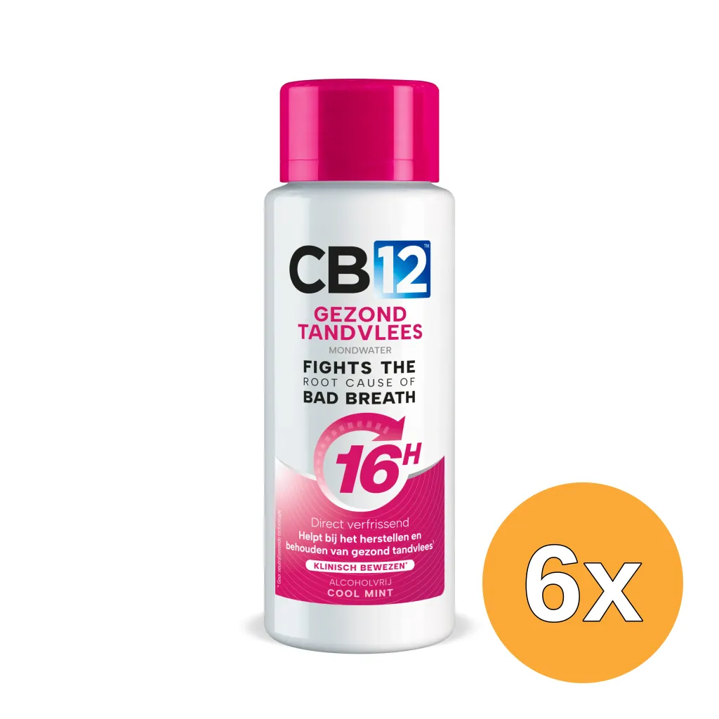 6x CB12 Gezond Tandvlees Mondwater (250 ml)