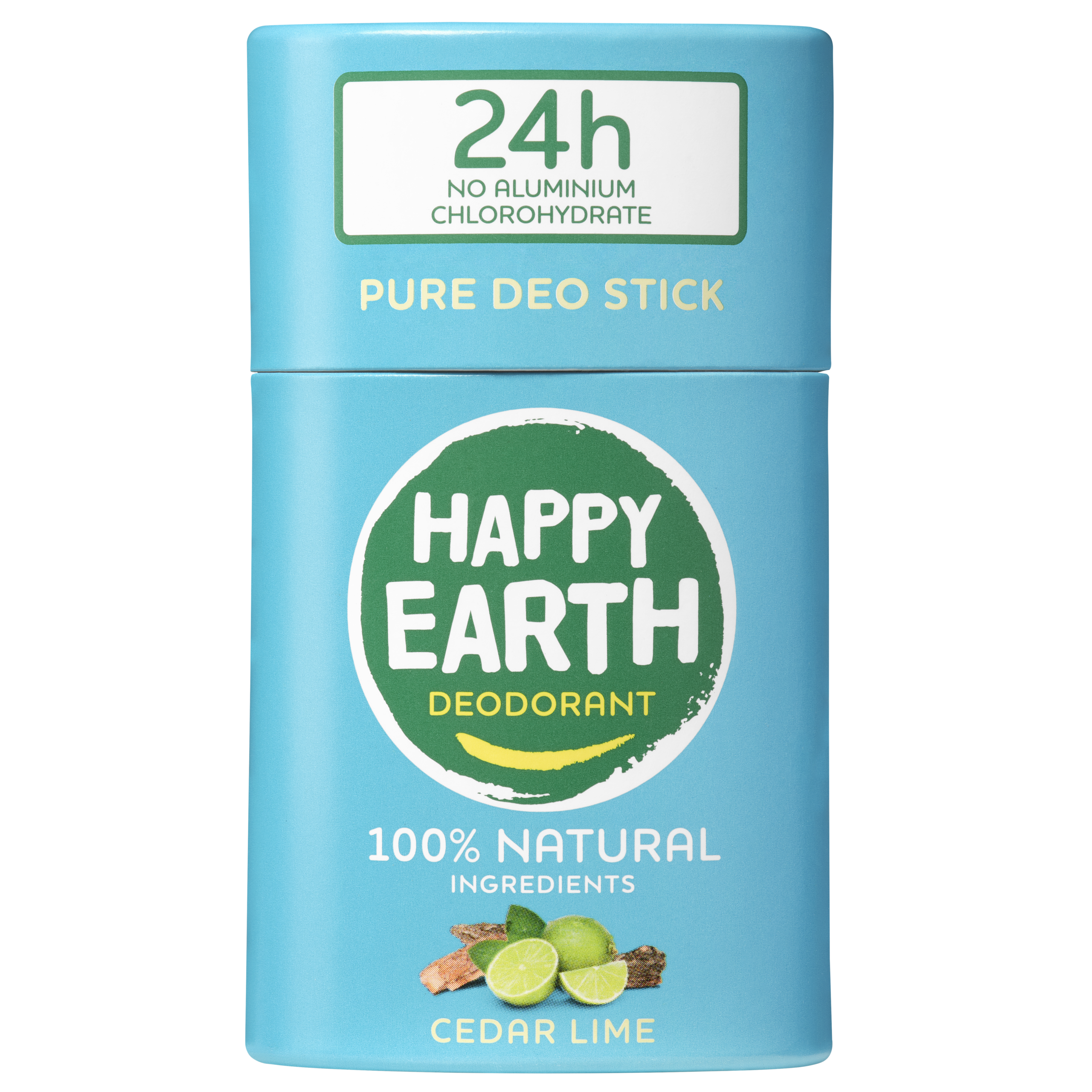 Happy Earth Deostick Cedar Lime (40 gr)