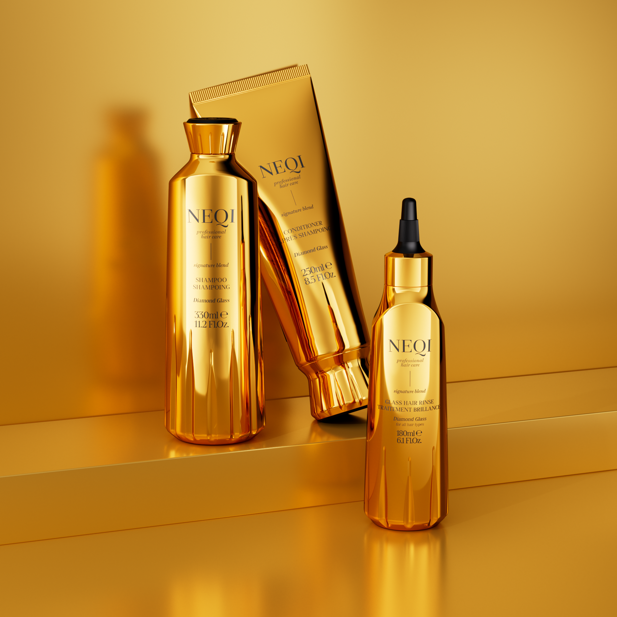 NEQI Diamond Glass Shampoo (330 ml) - image 2