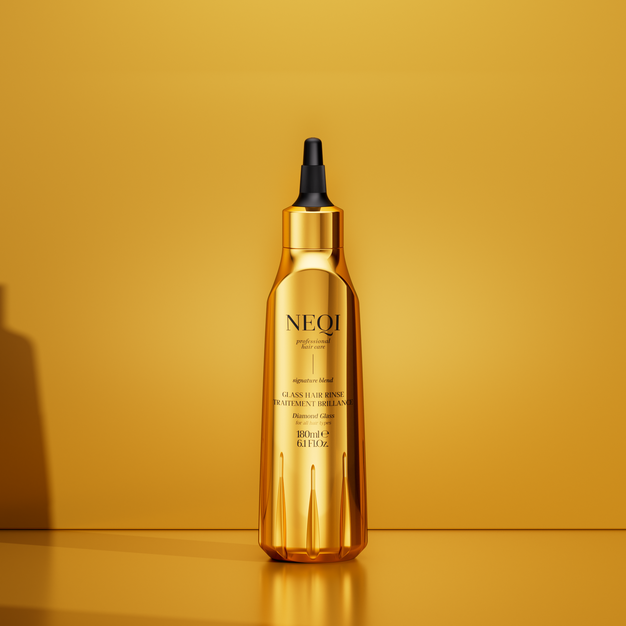NEQI Diamond Glass Mirror Rinse (180 ml)