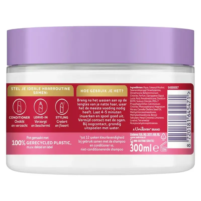 Andrelon Haarmasker - Levendige Kleur (300 ml)