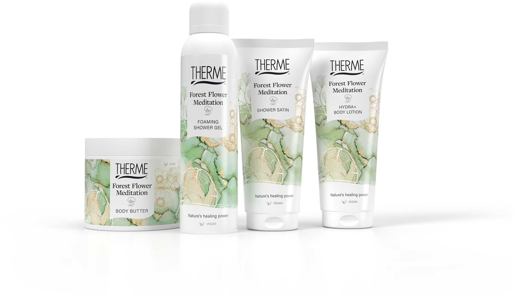 Therme Forest Flower Meditation Shower Satin (200 ml) - image 3