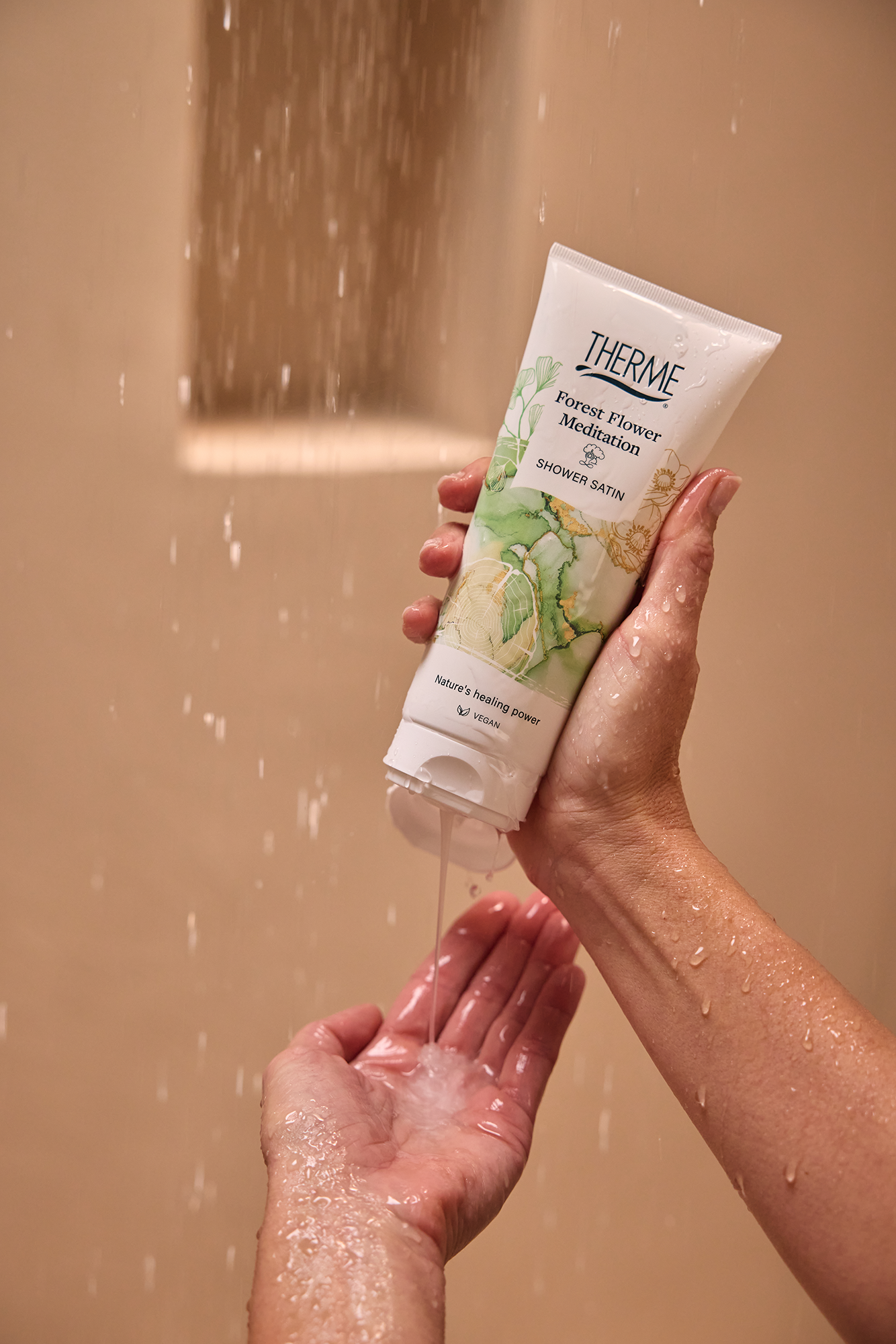 Therme Forest Flower Meditation Shower Satin (200 ml) - image 4