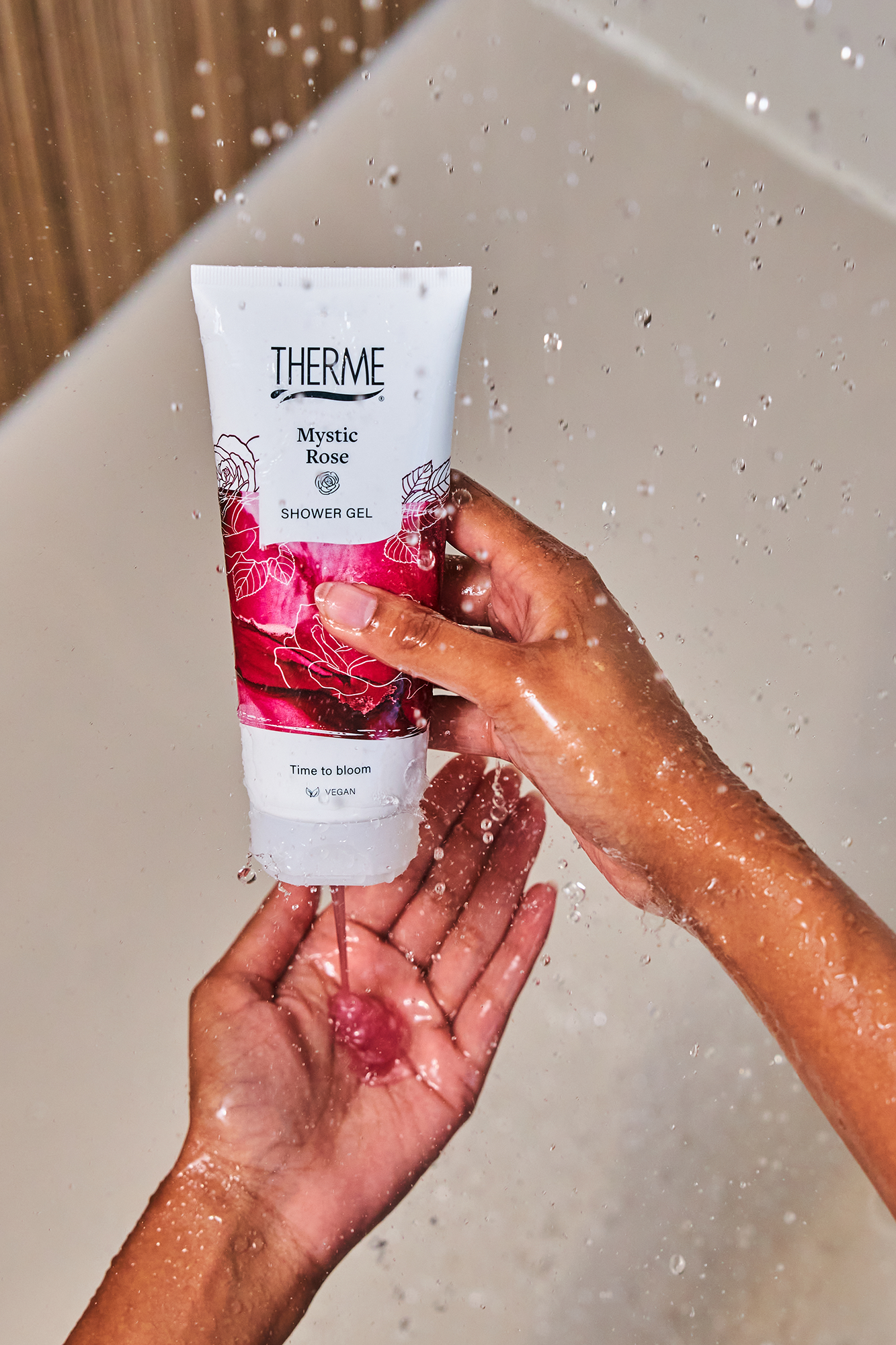 Therme Mystic Rose Shower Gel (200 ml) - image 4