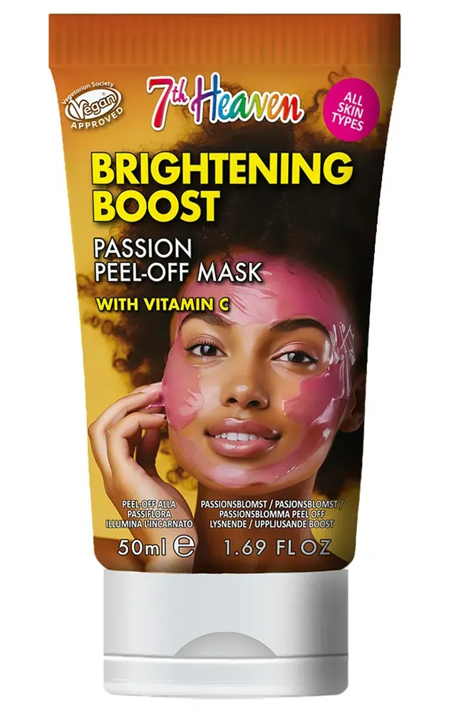 7th Heaven Brightening Boost Passion Peel-off Masker met Vitamine C (50 ml)