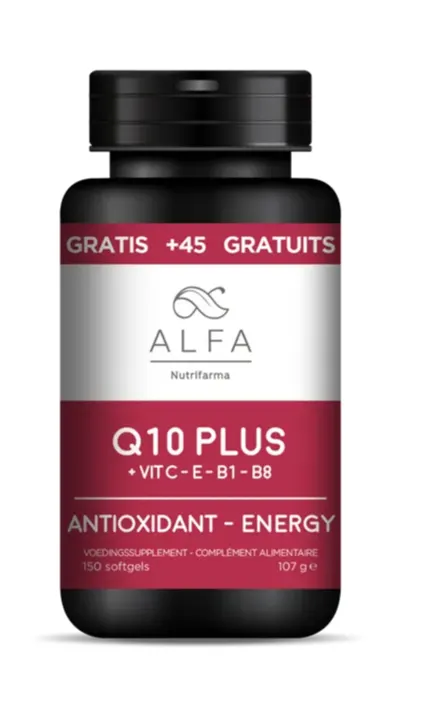 Alfa Q10 Plus Softgels (150 softgels)