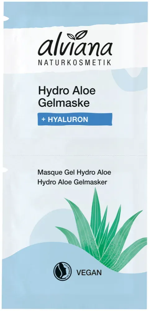 Alviana Hydro Aloë Gelmasker + Hyaluron (15 ml)