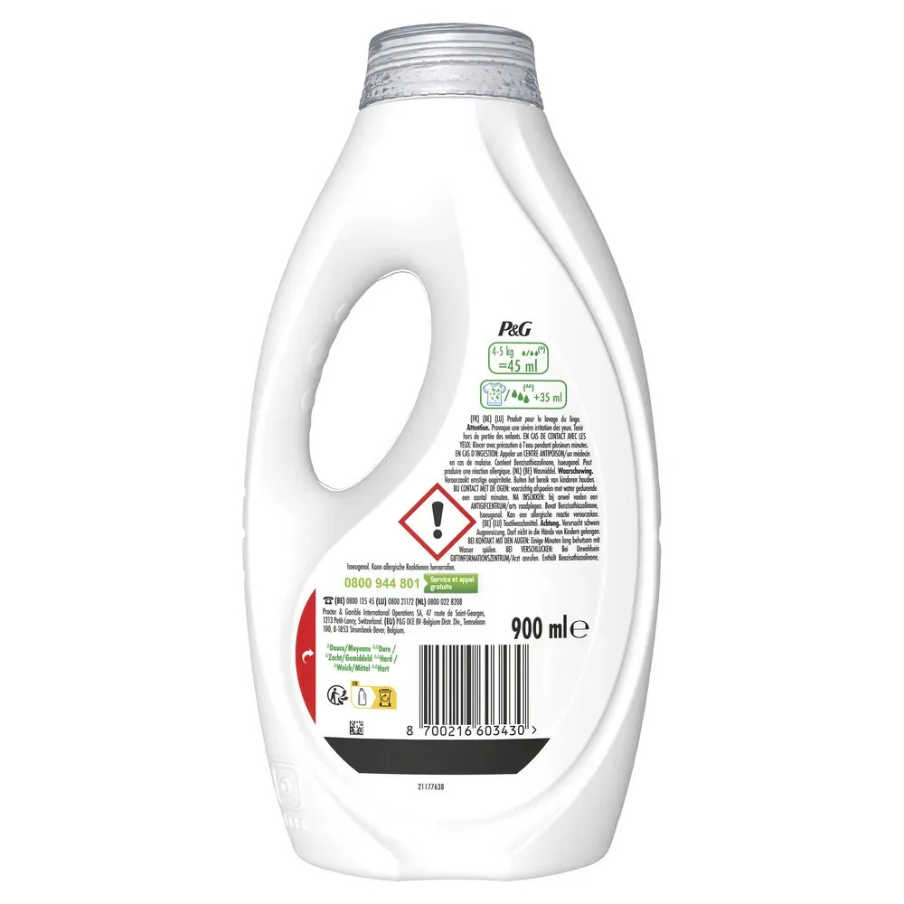 Ariel Vloeibaar Wasmiddel + Lenor Unstoppables Color (900 ml)