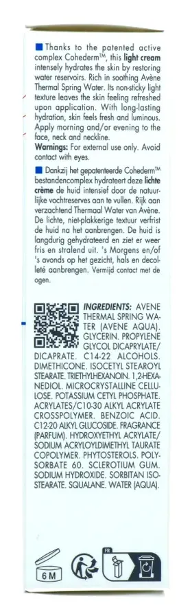 Avene Eau Thermale Avène Light Hydraterende Crème (40 ml) - image 2