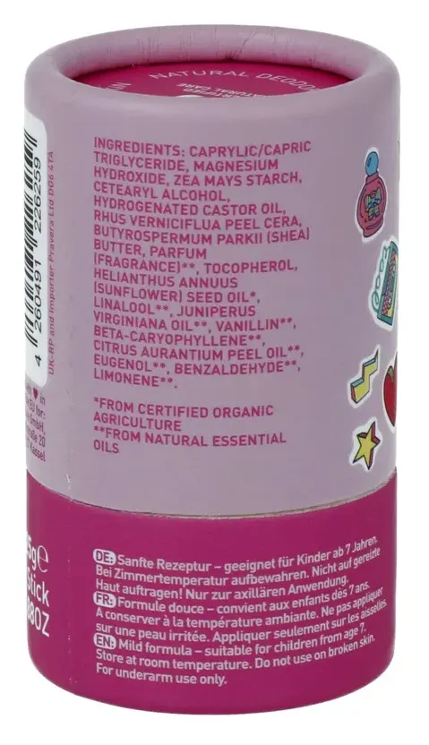 Ben&anna Ben & Anna Natural Deodorant Kids Pink (25 gr) - image 2