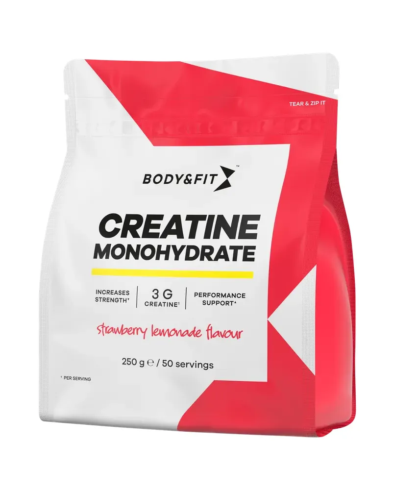 Body&fit Body & Fit Creatine Monohydrate Strawberry Poeder (250 gr)