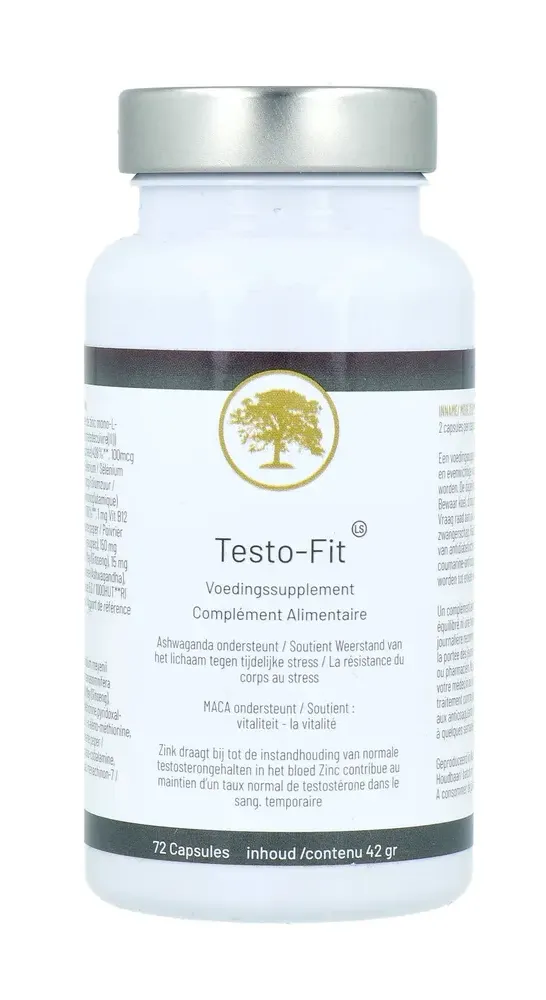 By Leen Steyaert Testo-fit Capsules (72 capsules)