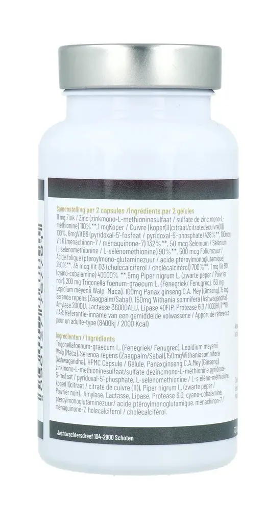 By Leen Steyaert Testo-fit Capsules (72 capsules) - image 2