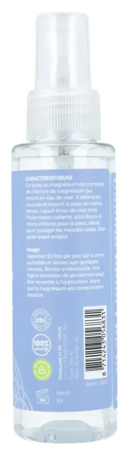 Chi Magnesium Olie + Bio Rozenwater (100 ml)