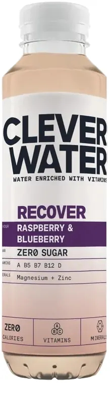 Clever Water Recover Raspberry & Blueberry (500 ml)