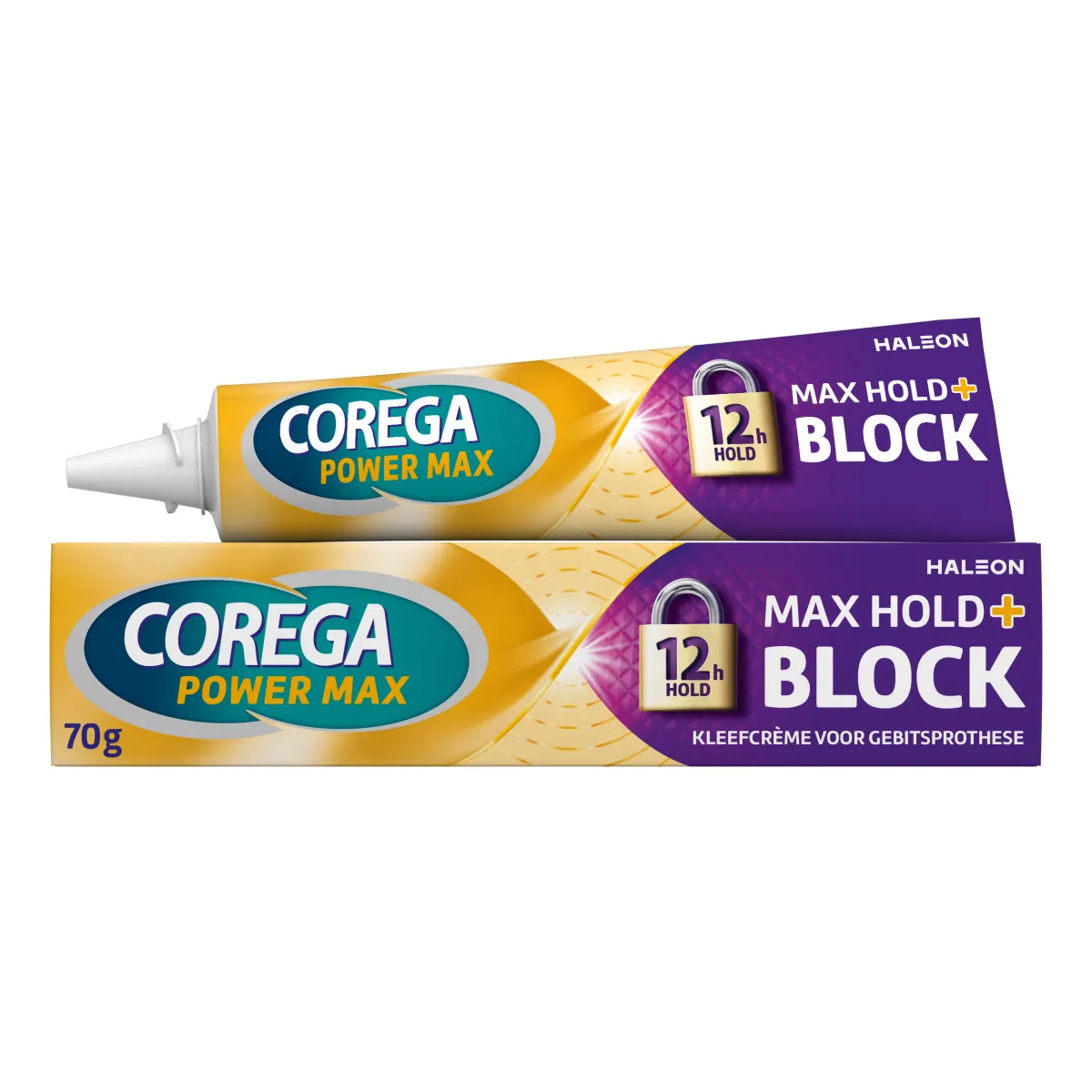 Corega Power Max Max Hold+ Block Kleefcrème (70 gr)