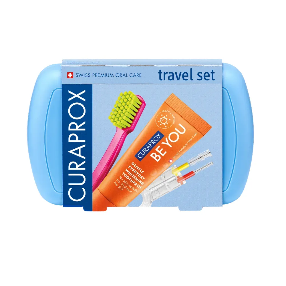 Curaprox Travel Set Blauw (1 stuk)