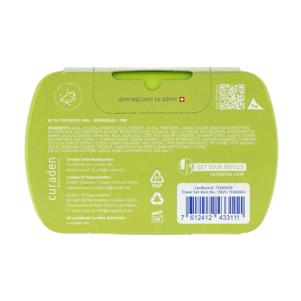Curaprox Travel Set Groen (1 stuk)