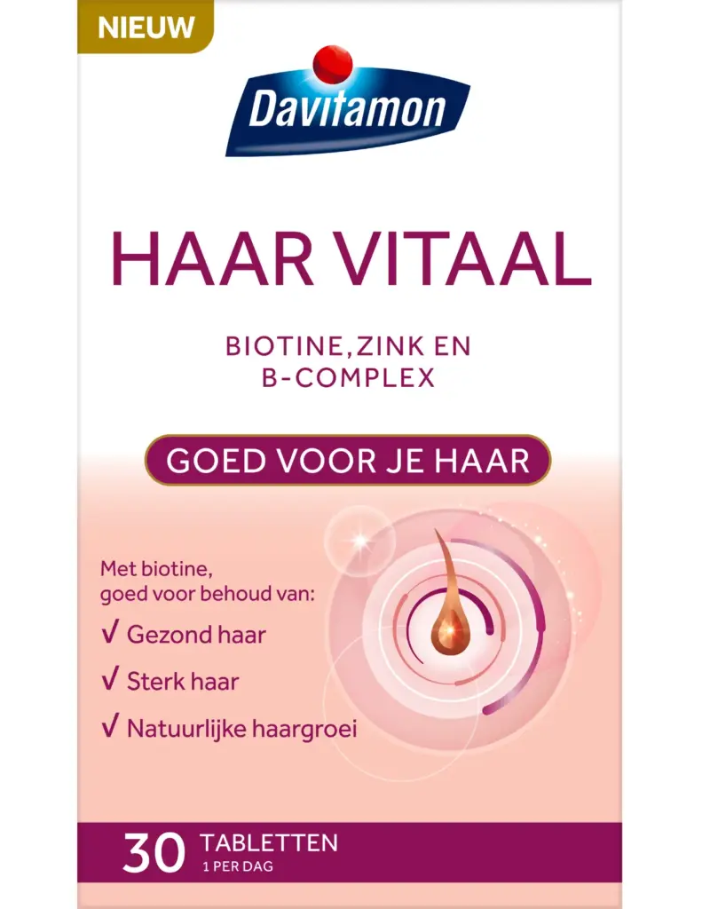 Davitamon Haar Vitaal Tabletten (30 tabletten)