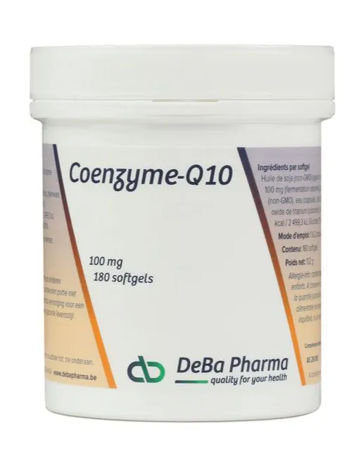 Deba Pharma Coenzyme Q10 Softgels (180 softgels)