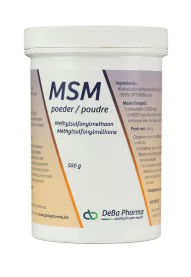 Deba Pharma MSM Poeder (500 gr)