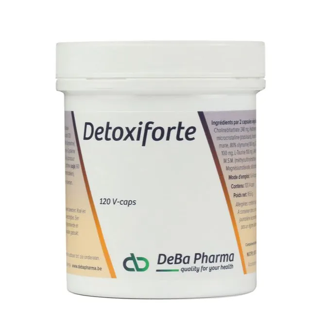 Deba Pharma Detoxiforte Capsules (120 vega capsules)