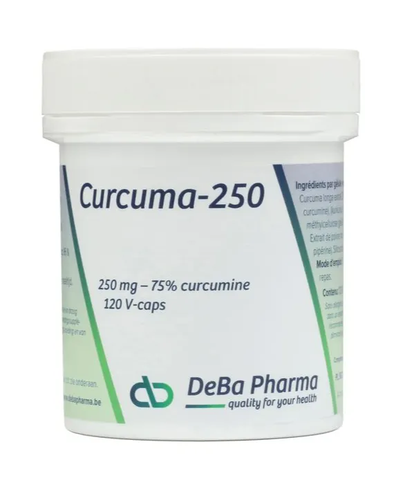 Deba Pharma Curcuma Capsules (120 vega capsules)