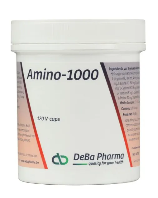 Deba Pharma Amino-1000 Capsules (120 vega capsules)