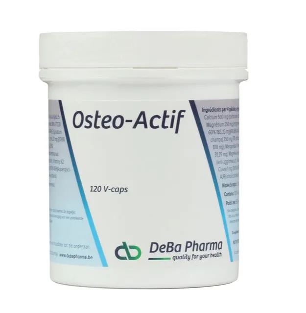 Deba Pharma Osteo-actif Capsules (120 vega capsules)