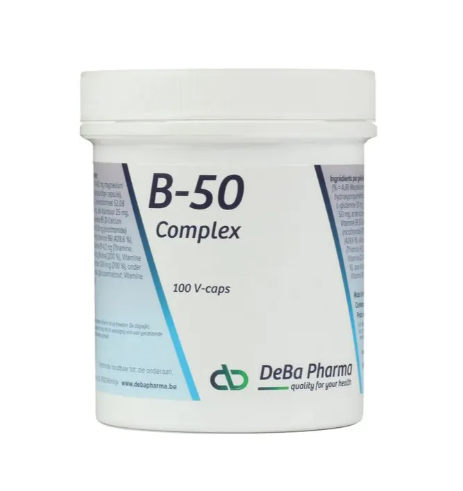 Deba Pharma B-50 Complex Capsules (100 vega capsules)