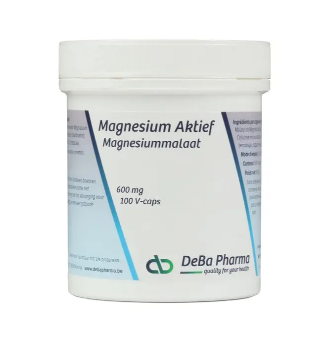 Deba Pharma Magnesium Aktief Capsules (100 vega capsules)