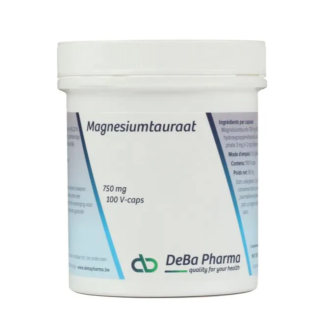 Deba Pharma Magnesiumtauraat Capsules (100 vega capsules)