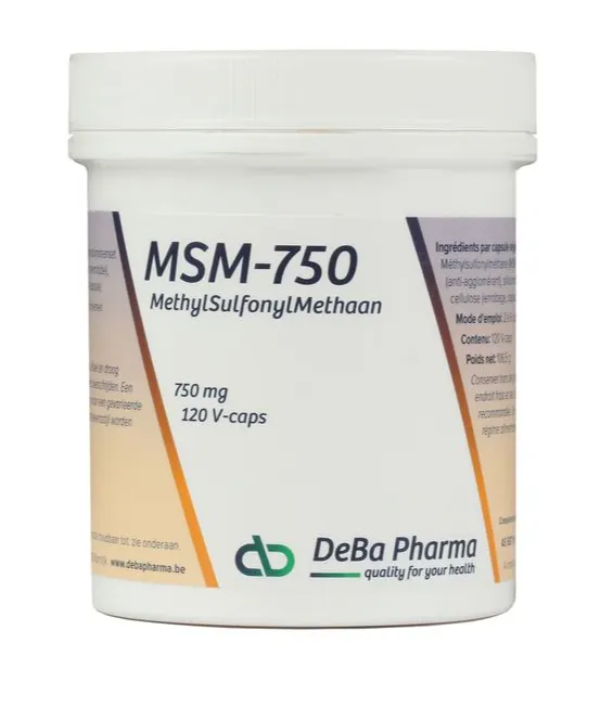 Deba Pharma Msm-750 Capsules (120 vega capsules)