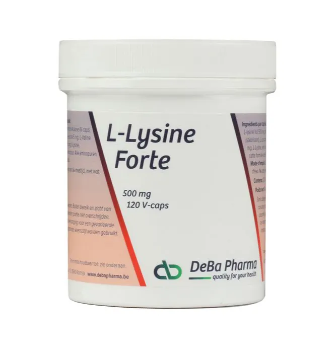 Deba Pharma L-lysine-forte Capsules (120 vega capsules)