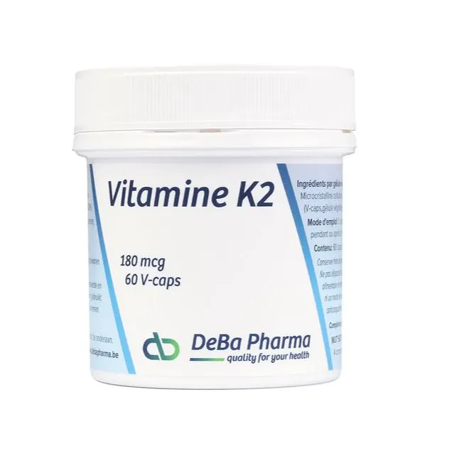 Deba Pharma K2 180mcg Capsules (60 vega capsules)