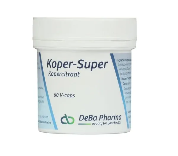 Deba Pharma Koper Super Capsules (60 vega capsules)