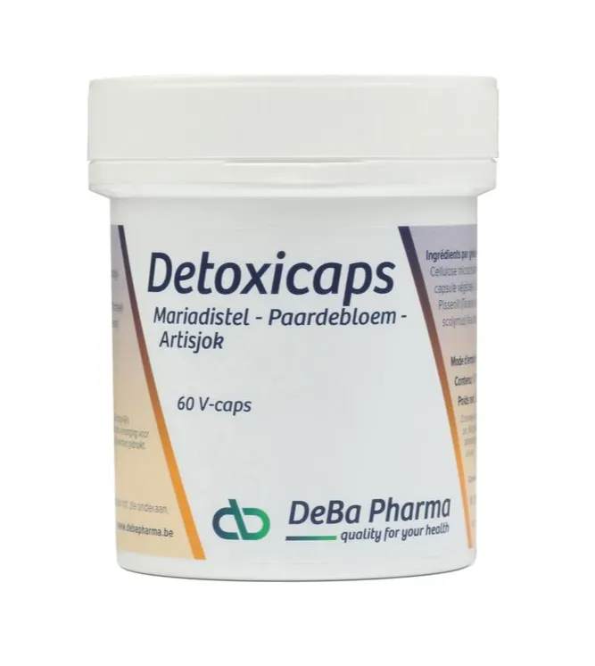Deba Pharma Detoxicaps Capsules (60 vega capsules)
